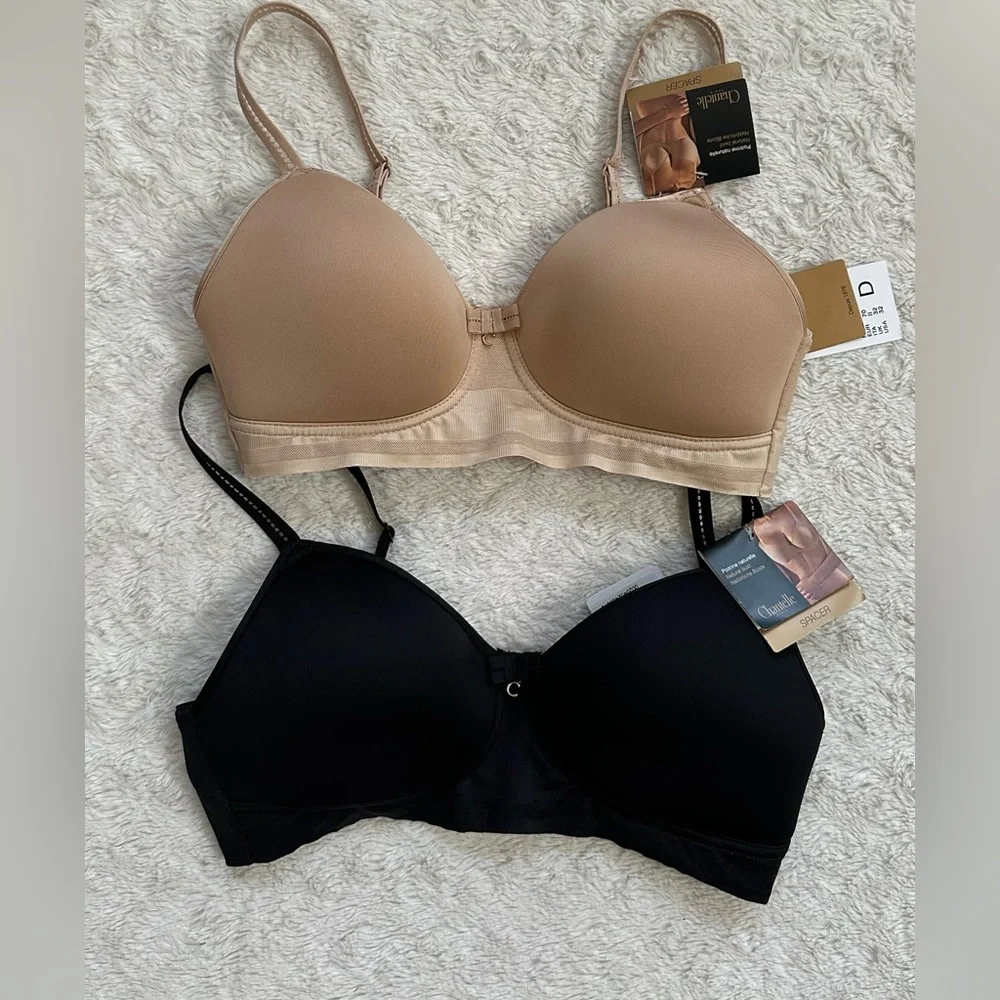 Chantelle No Wire Spacer T-Shirt Bra Bundle (2121) NWT